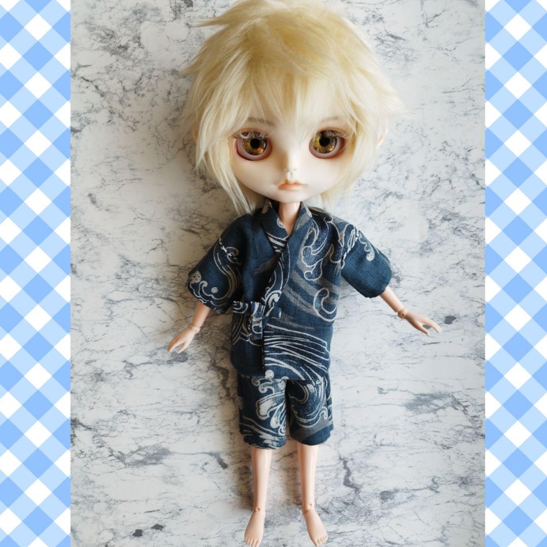 確認用　オビツ２７　着物　男の子　アイシードール　ハンドメイド　アウトフィット