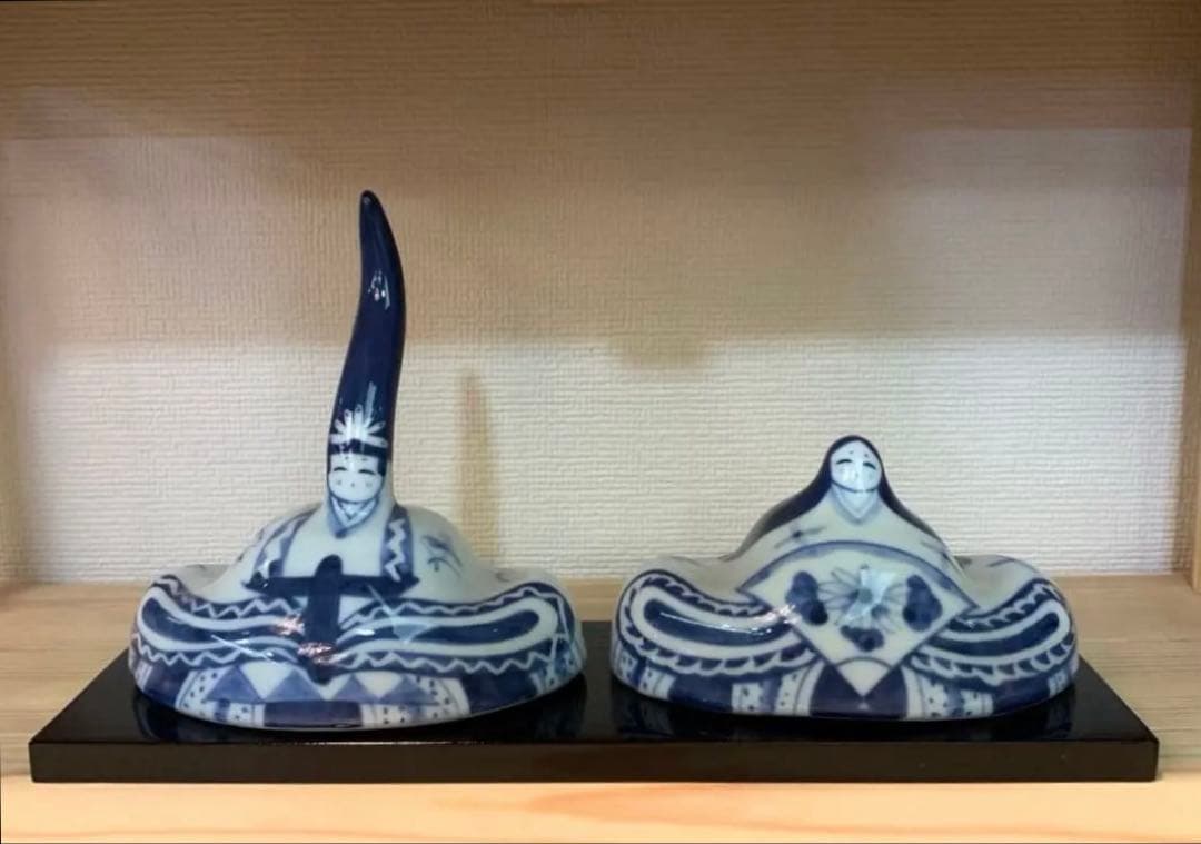 雛人形 ⑦ 砥部焼 山田ひろみ 陶磁器 ひな祭り 桃の節句 インテリア