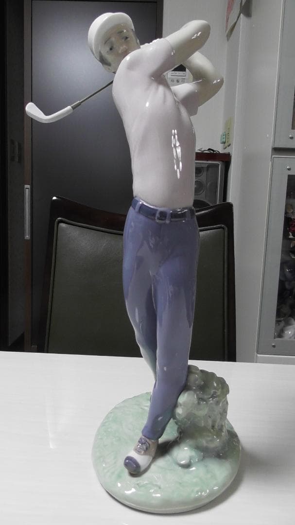 LLADRO　リヤドロ　【ゴルファー】2　リアドロ　インテリア　陶器　Ｌ505