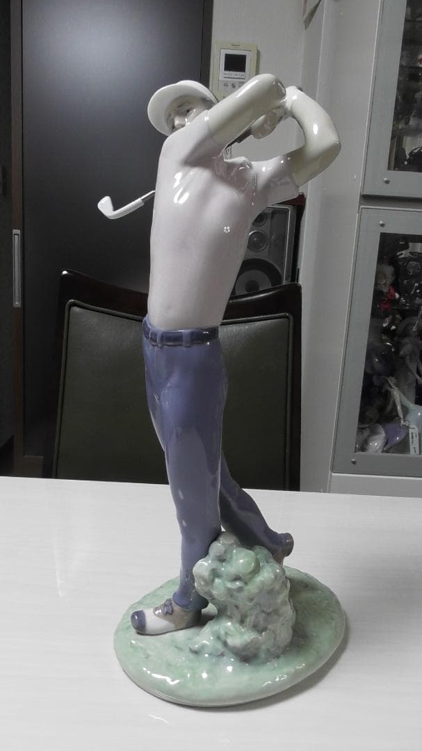 LLADRO　リヤドロ　【ゴルファー】2　リアドロ　インテリア　陶器　Ｌ505