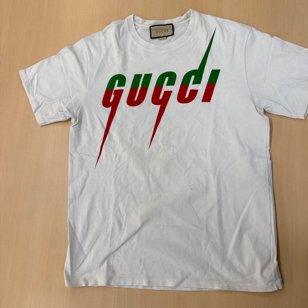 GUCCI ライトニングTシャツ ホワイト