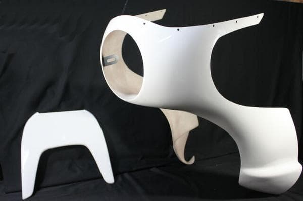 汎用 イノウエタイプロケットカウル（スクリーンなし）新品