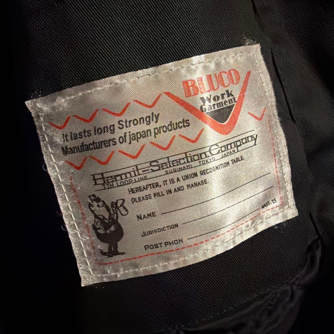 BLUCO × CYCLE ZOMBIES コラボワークジャケット