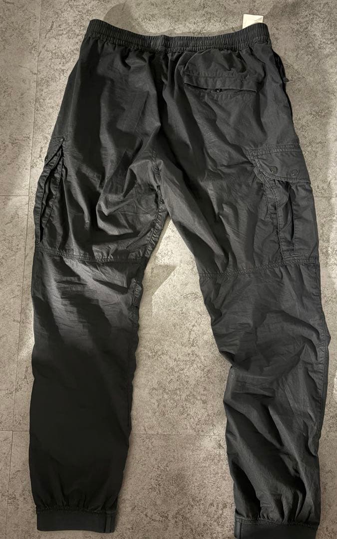 Stone  ブラックカーゴパンツW33