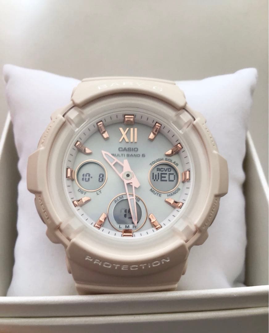 カシオ ベビージー 時計 防水 ソーラー電池 美品