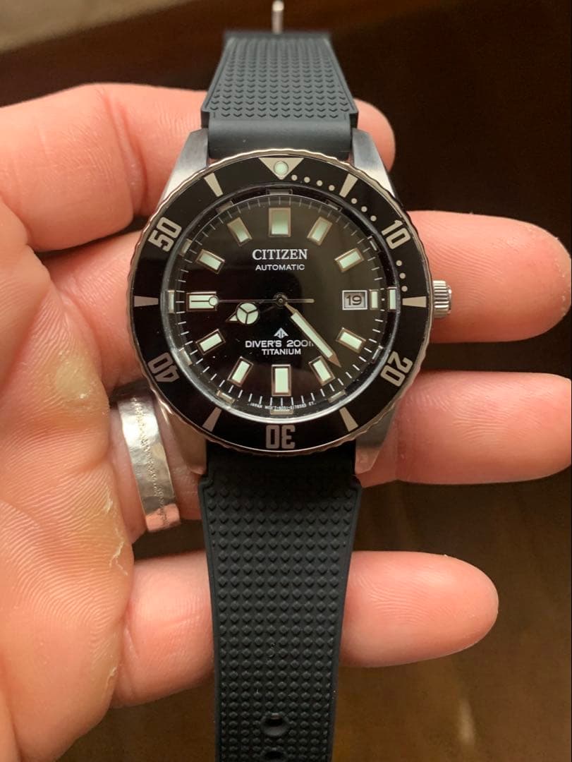 シチズン　フジツボメカニカルダイバー