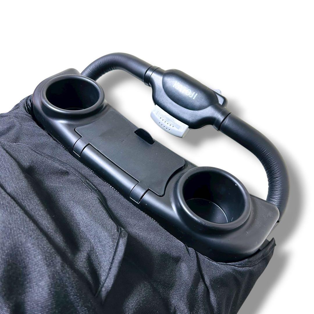 【極美品】KATOJI 2人乗りベビーカー 二人でゴーDX 限定 ブラック