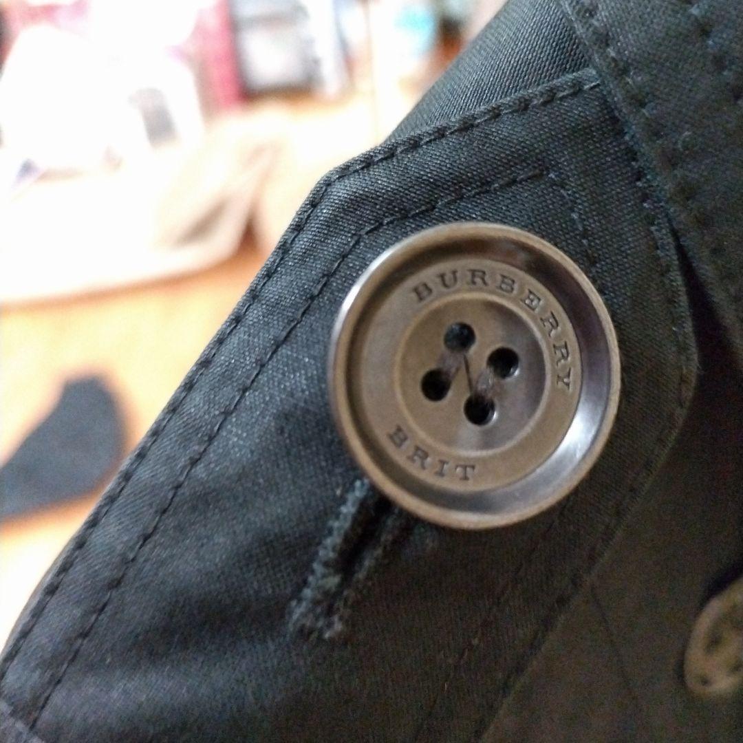 Naka　バーバリー　トレンチコート　ブラック 専用カバーと紙袋付