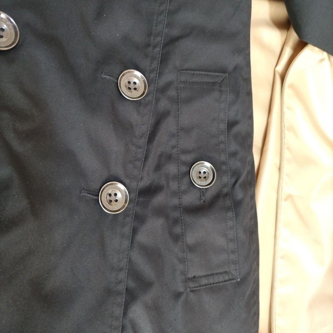 Naka　バーバリー　トレンチコート　ブラック 専用カバーと紙袋付