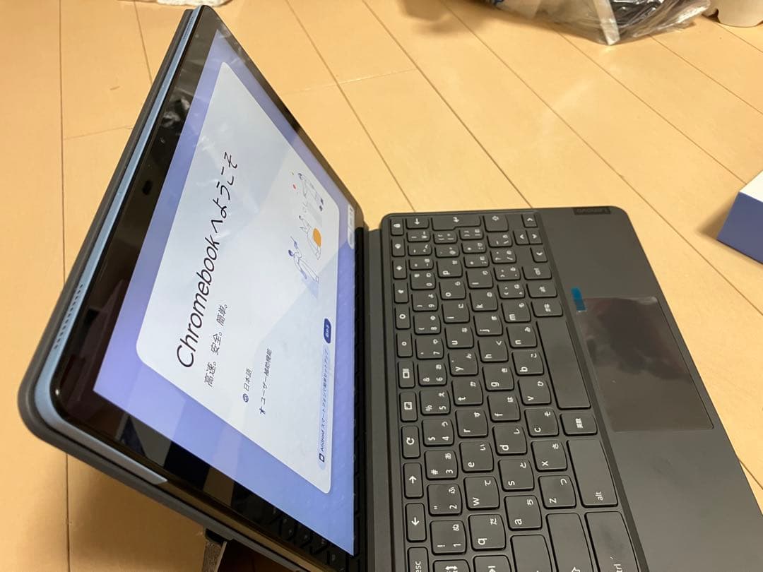 LenovoChromebook IdeapadDuet本体 カバー付き