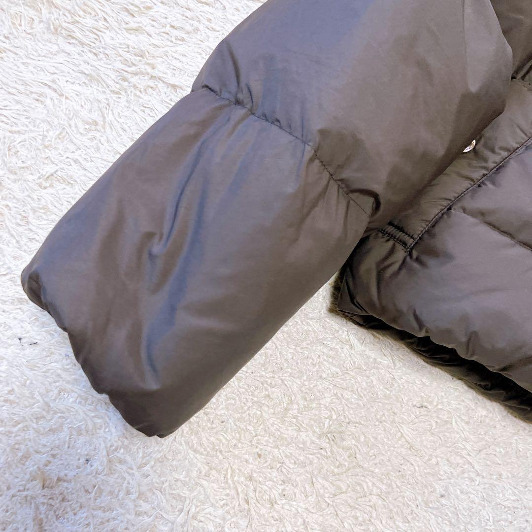 The Loft Labo ロフトラボ　ノーカラーダウンジャケット　チャコール