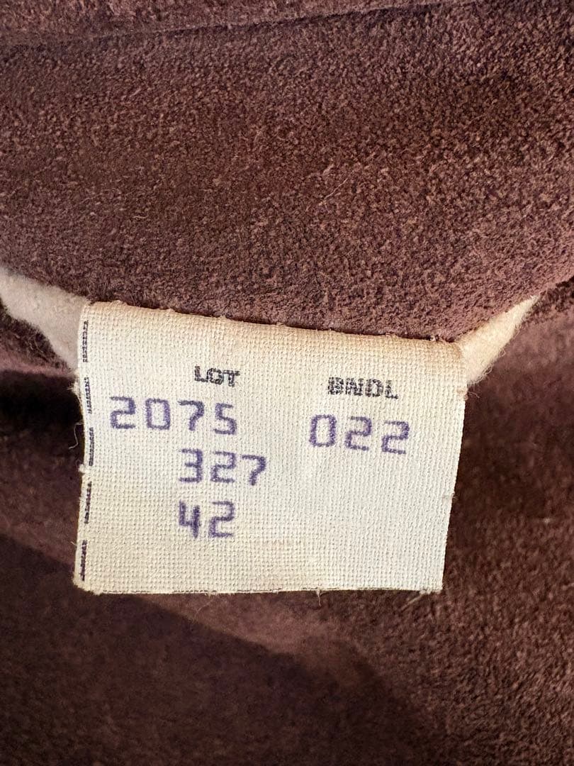 hiro　希少 80s Schott スエード ボンバージャケット 42