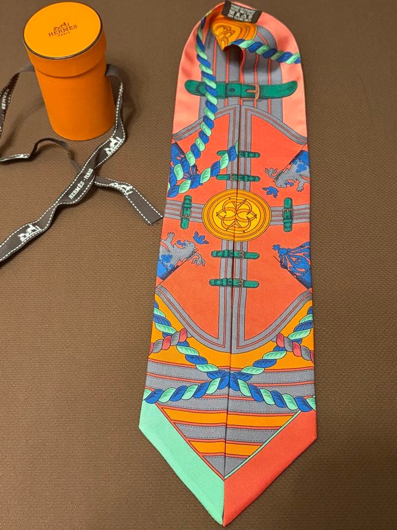 【美品】HERMESツイリー GRANDE TENUE馬の礼装スカーフヘアバンド