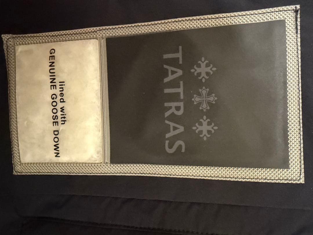 TATRAS タトラス　KOSAVA コサヴァ　ナイロン　ダウン　ブラック　1