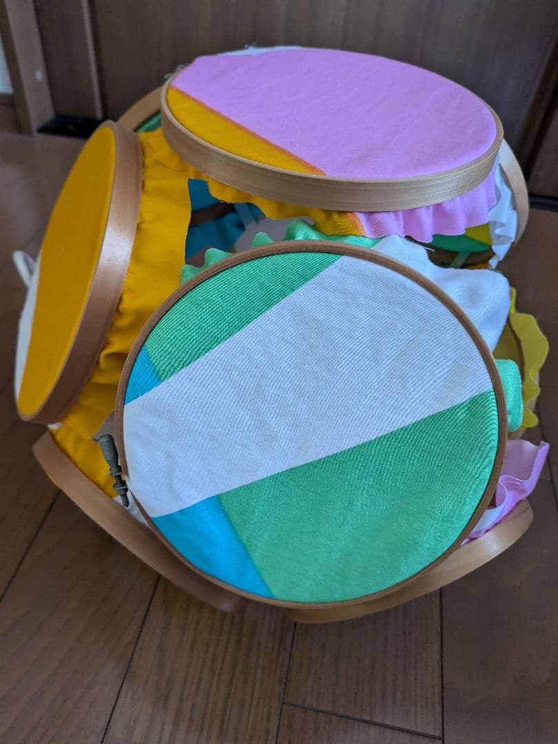 cocca ペンダントライト　マリメッコ生地