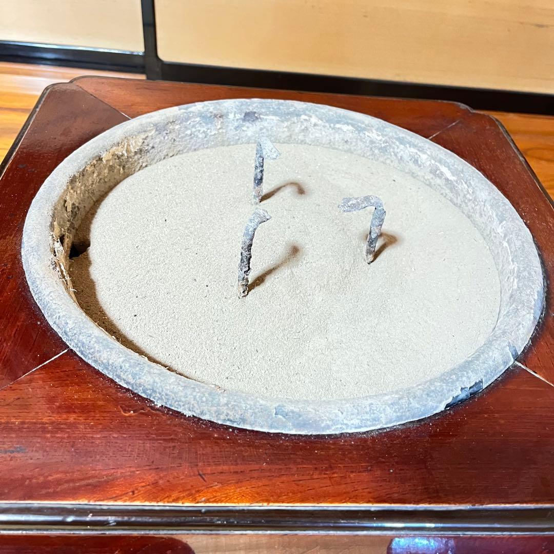 売切価格です！　ヴィンテージ　座敷用火鉢　木製　ねこ脚　四角形