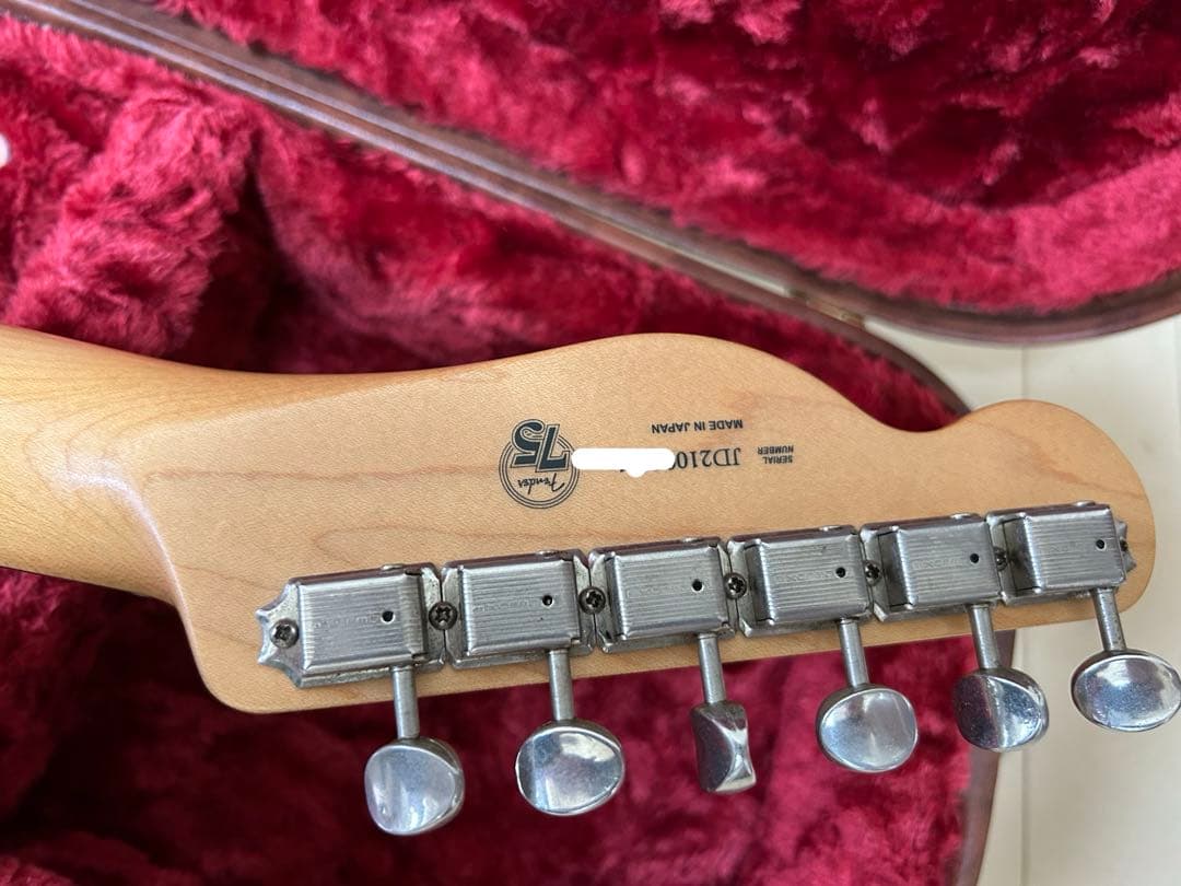 最終価格 Fender Japan 75th テレキャスター HC付き