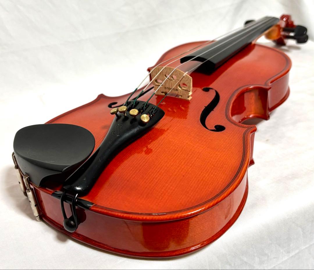 【新品弦張替済】STENTOR バイオリン Student Ⅱ 1/2サイズ