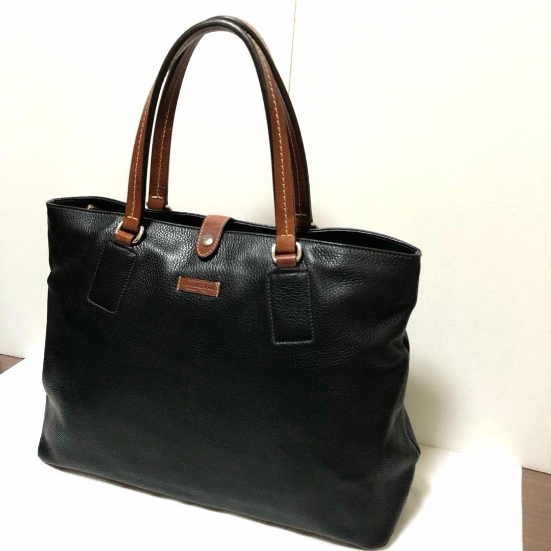 極美品✨ダニエルアンドボブ トゥモローランド別注 トートバッグ 黒 茶 A4可