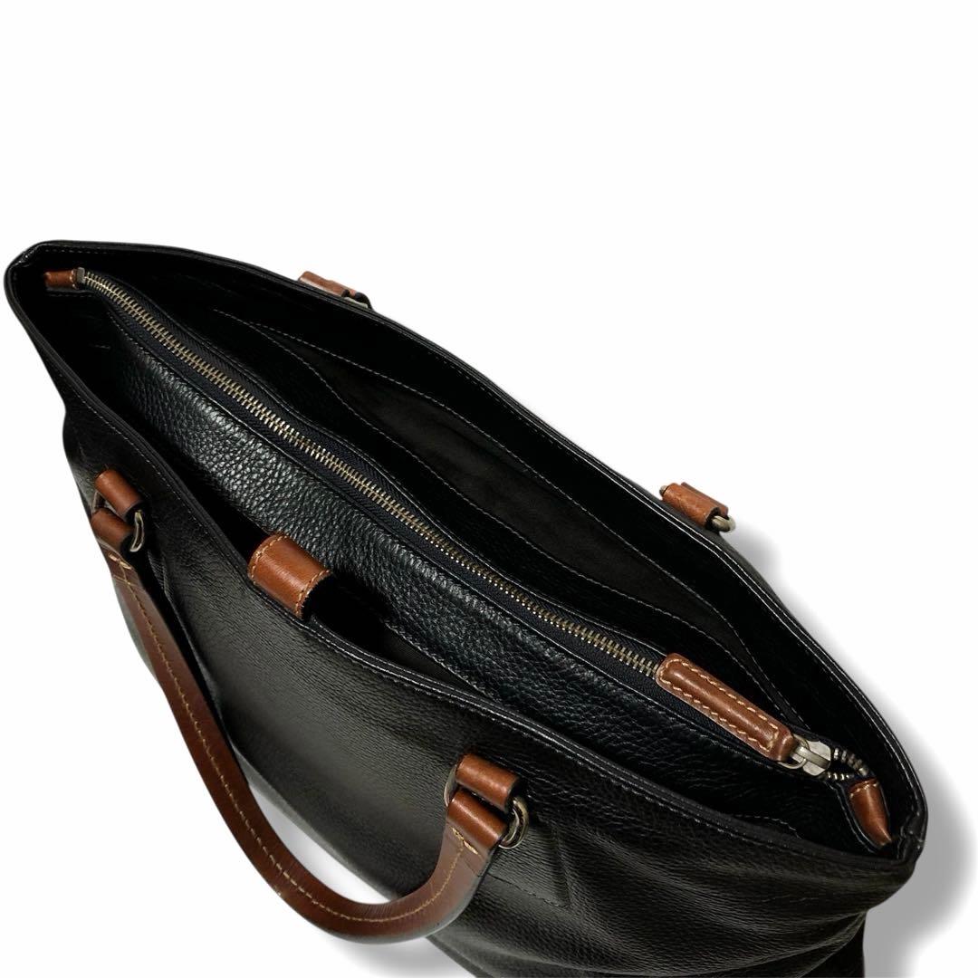 極美品✨ダニエルアンドボブ トゥモローランド別注 トートバッグ 黒 茶 A4可