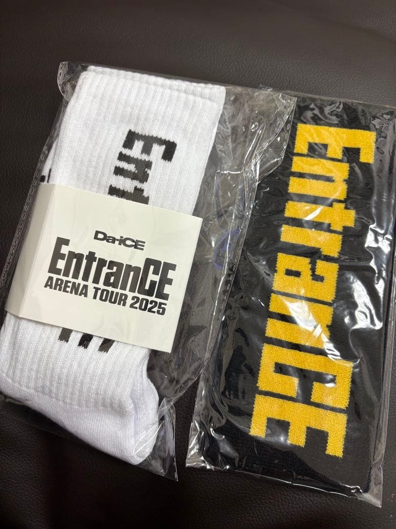 Da-iCE EntranCE TOUR 2025 ソックス ヘアバンド他