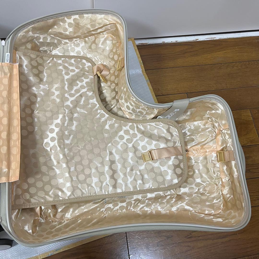 NORICCO ノリッコ 子どもが乗れる キャリーケースM 　パステルピンク