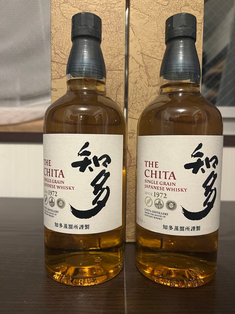 知多 シングルグレインウイスキー 700ml 43% 2本