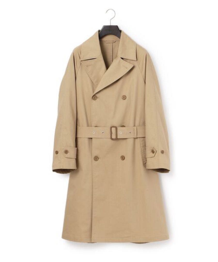 マッキントッシュ　ベージュ ダブルブレスト トレンチコート