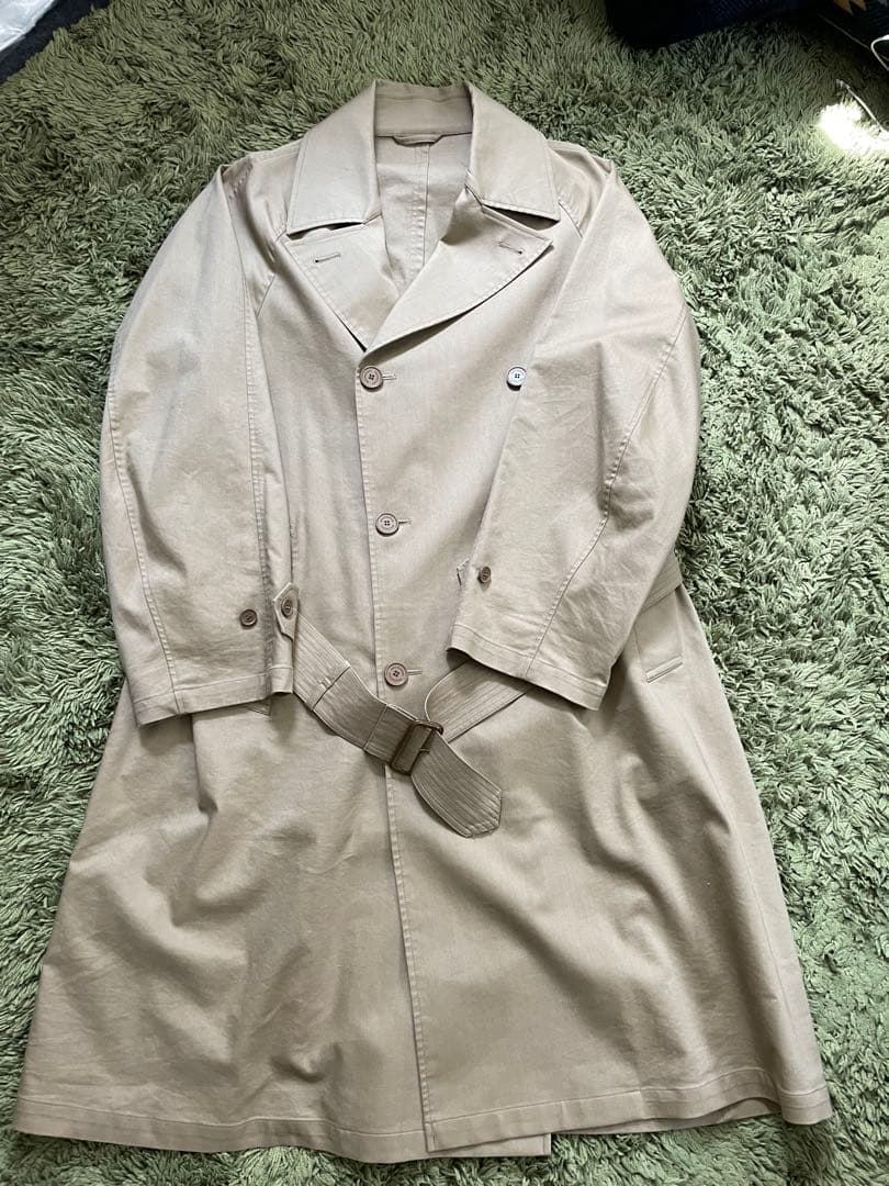 マッキントッシュ　ベージュ ダブルブレスト トレンチコート