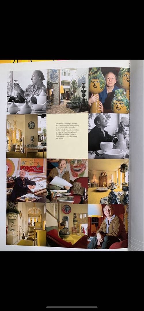 ビヨンヴィンブラッド　可愛い！ビンテージ・ニモール窯少女絵柄フラワーポット大です