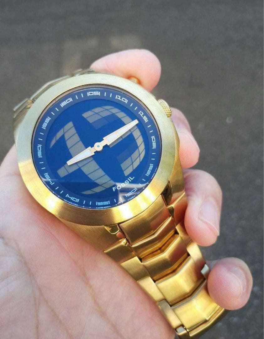 フォッシル FOSSIL BIG TIC ゴールド 腕時計 44mmメンズ