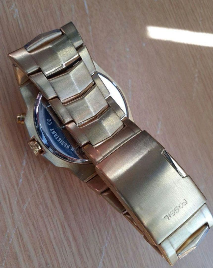 フォッシル FOSSIL BIG TIC ゴールド 腕時計 44mmメンズ