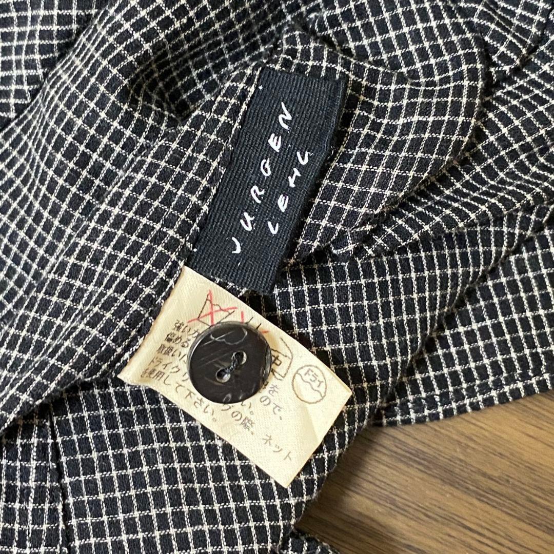 JURGEN LEHLヨーガンレール バンドカラープルオーバーブラウス ドルマン