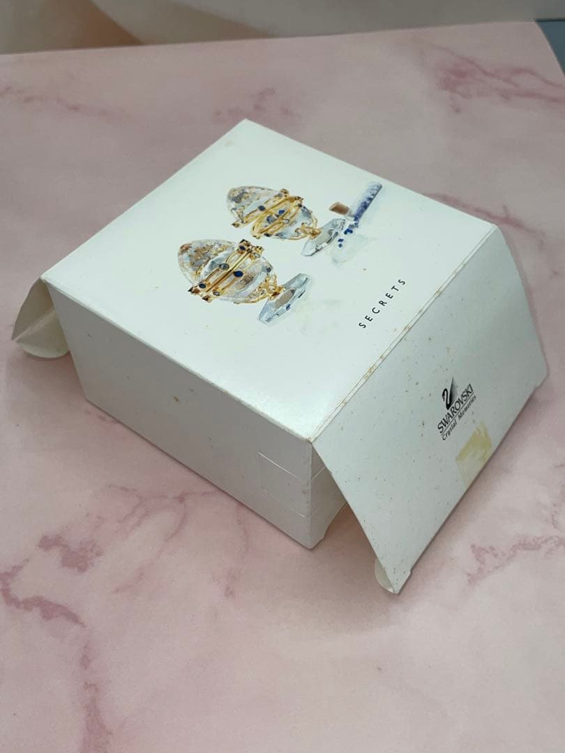 スワロフスキー　エッグアートジュエリーボックス