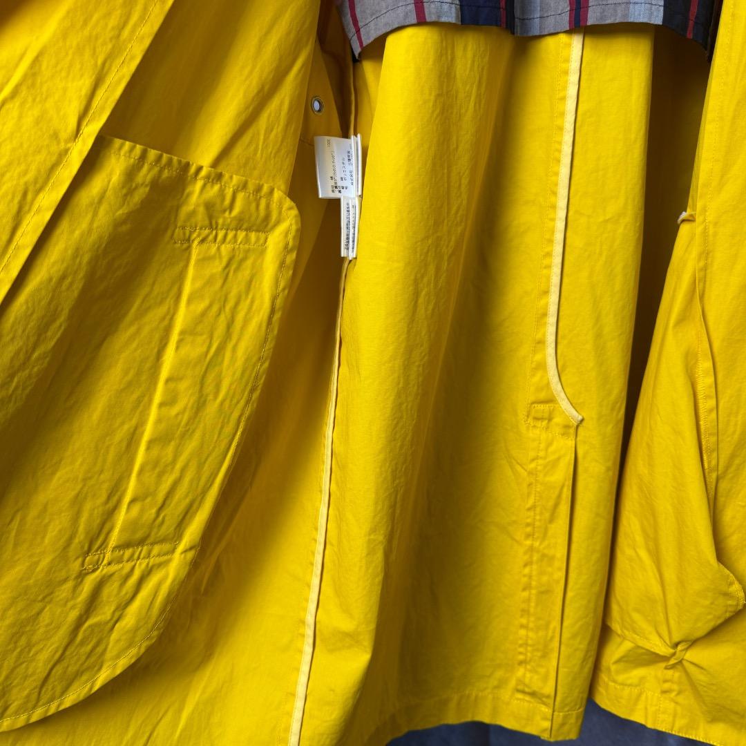 Mackintosh マッキントッシュ フィロソフィー ステンカラーコート黄 M