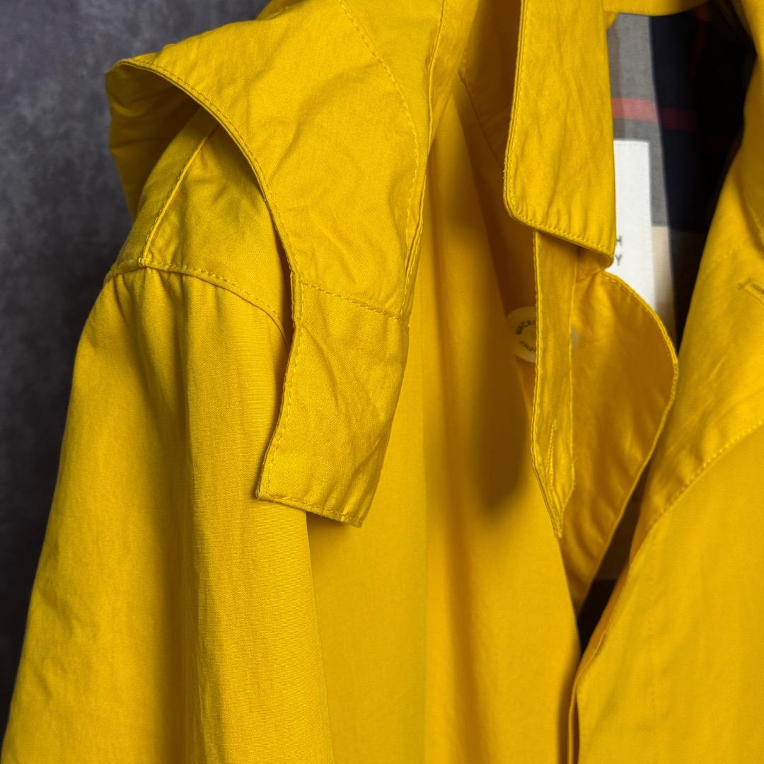 Mackintosh マッキントッシュ フィロソフィー ステンカラーコート黄 M