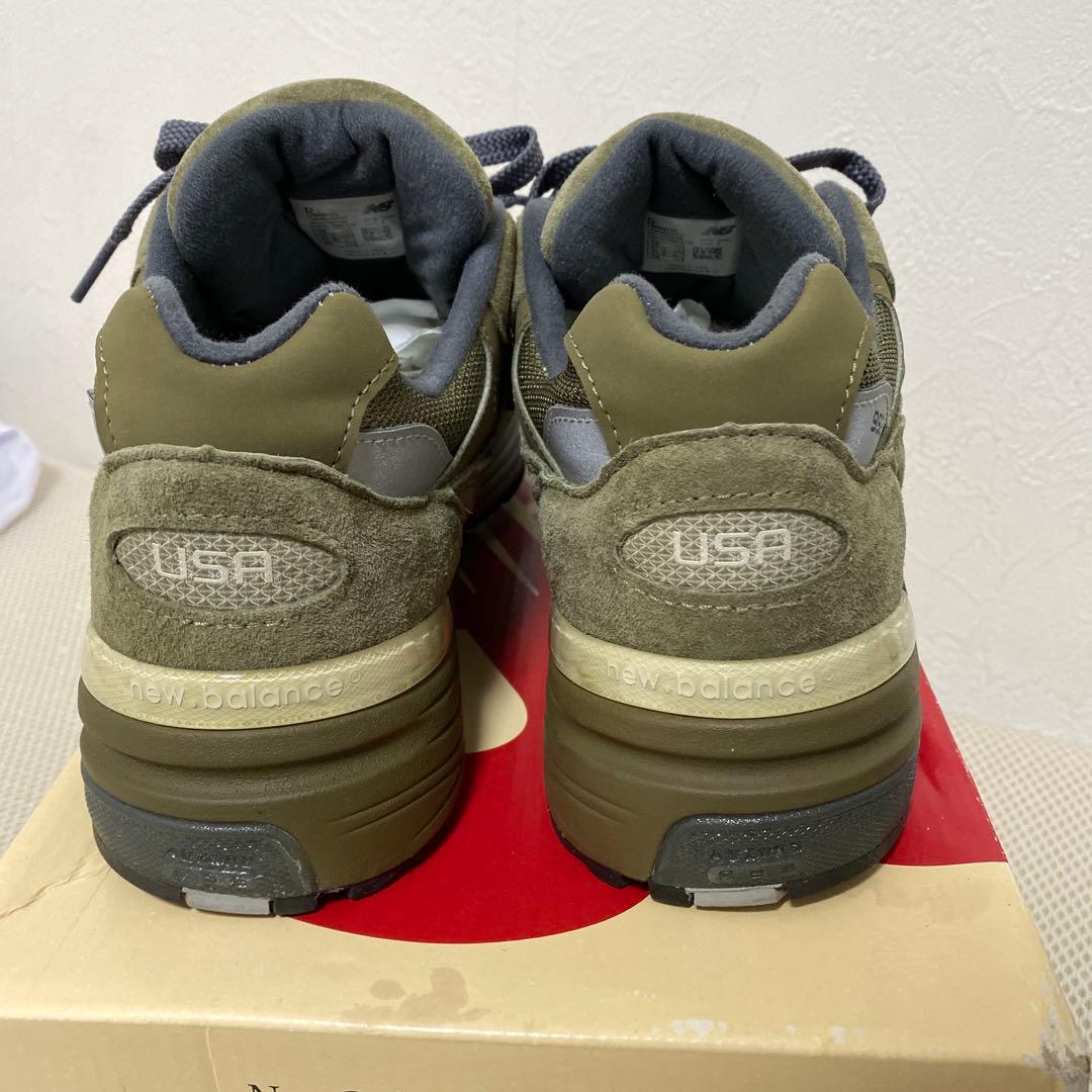 New Balance U992GL オリーブ 大人気992、カラー希少‼️
