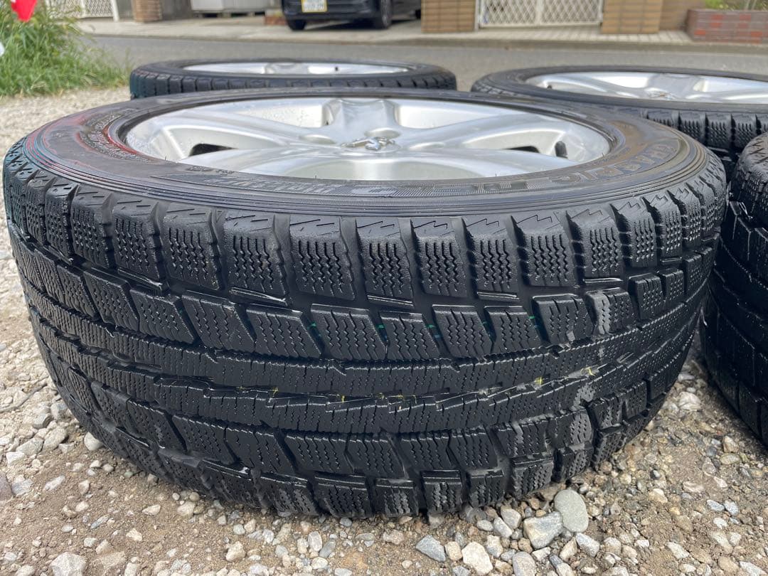 プジョー純正AW16インチ 5スポークホイール4本純正ホイールキャップ4個セット