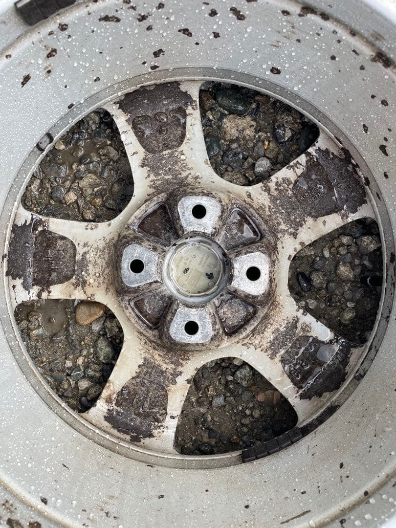 プジョー純正AW16インチ 5スポークホイール4本純正ホイールキャップ4個セット