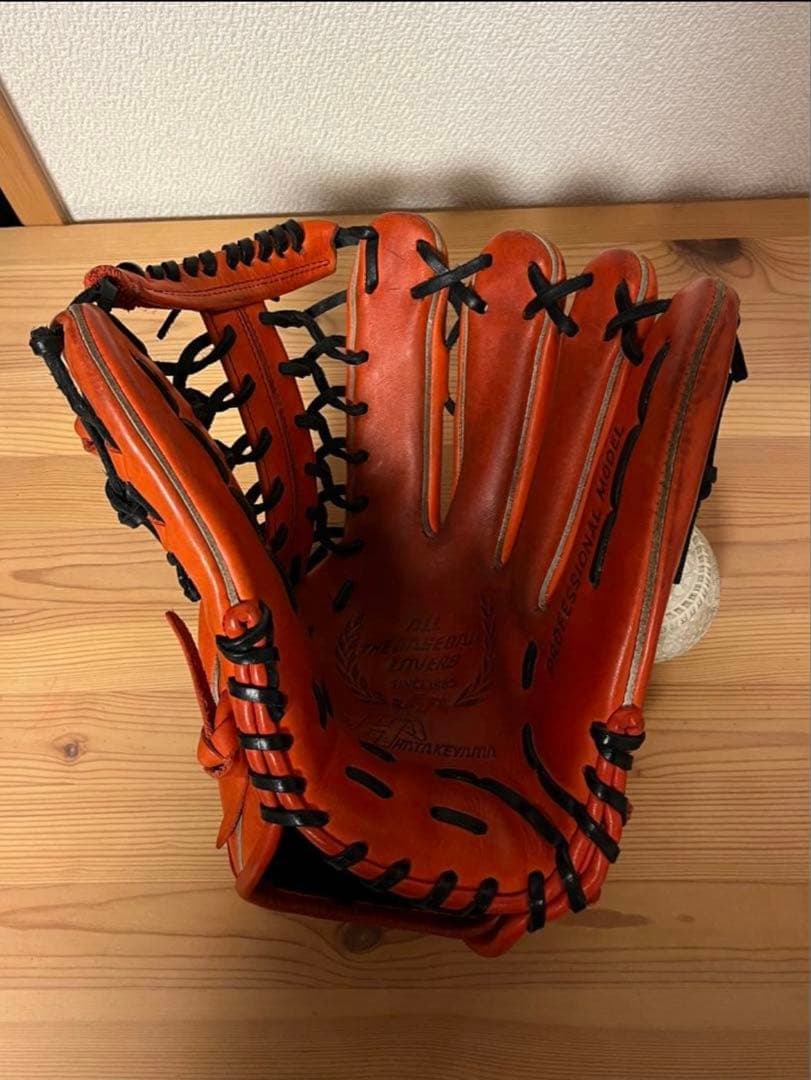 ハタケヤマ 軟式外野用グラブ