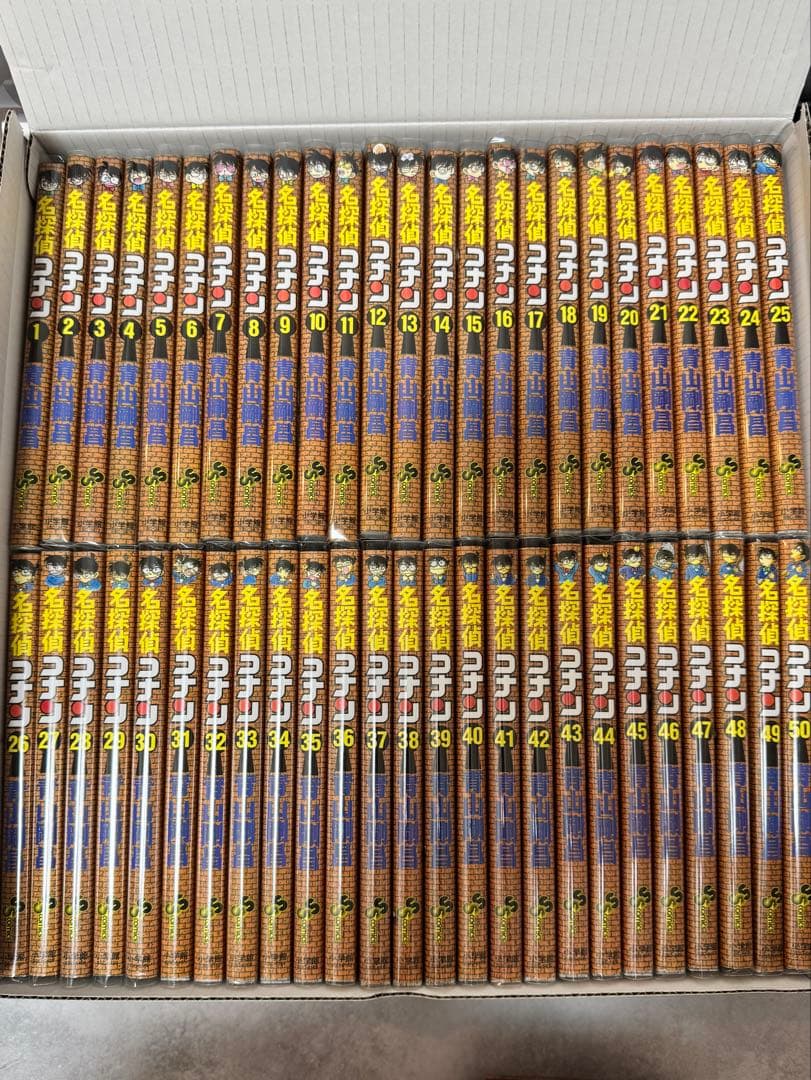 【限定•美品】名探偵コナン 1-107巻＋100巻記念オリジナル収納BOX2個付