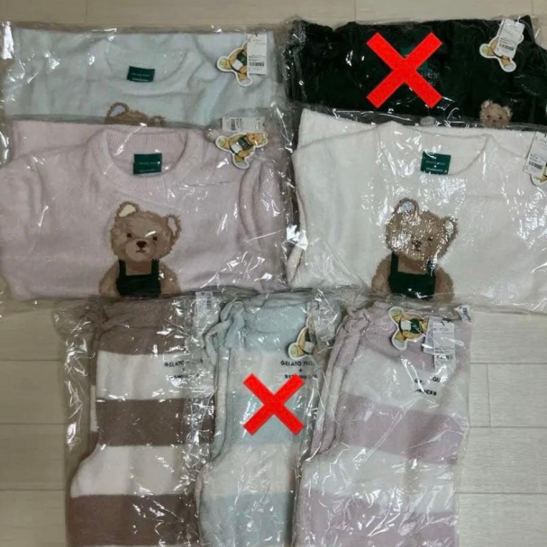 ハ*ト様 スタバ ジェラピケ パジャマ