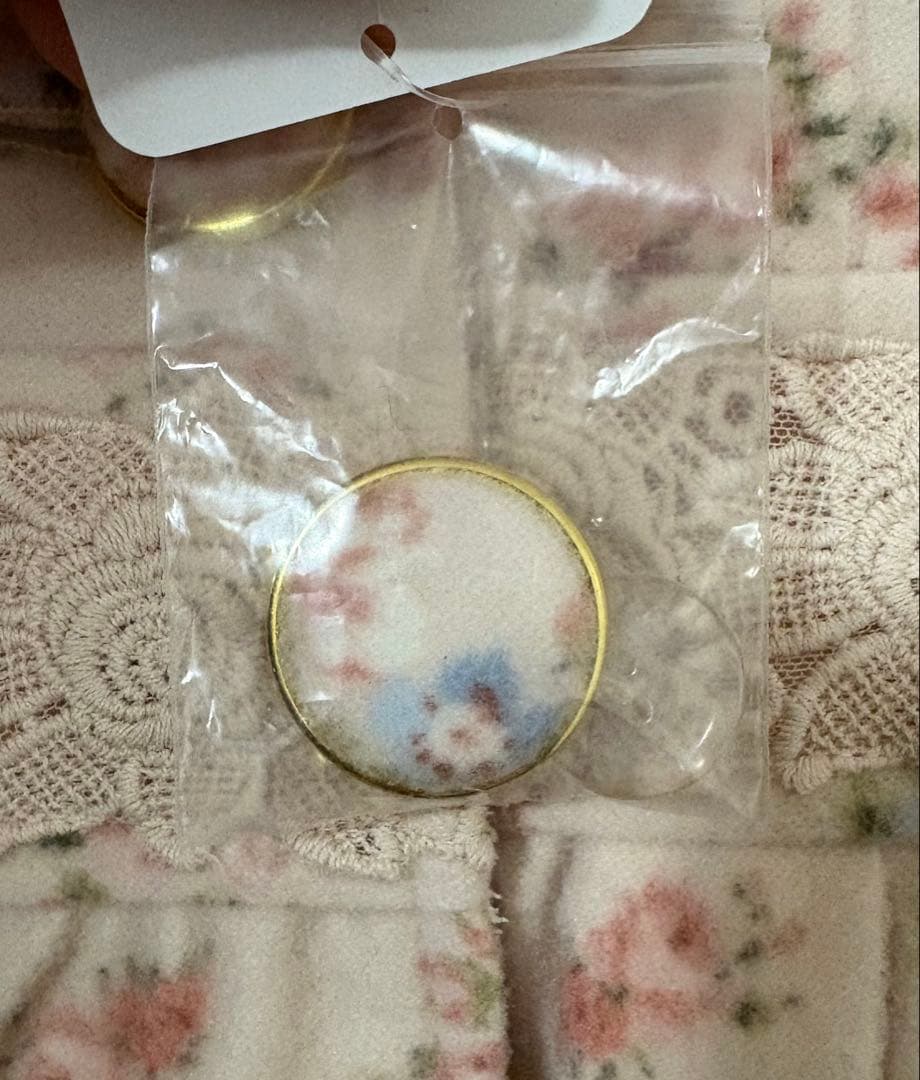 LIZ LISAのファー付き花柄コート