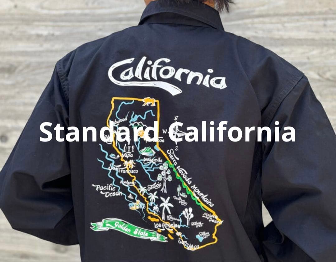 新品！　スタンダードカリフォルニア　スーベニアジャケット　M ブラック