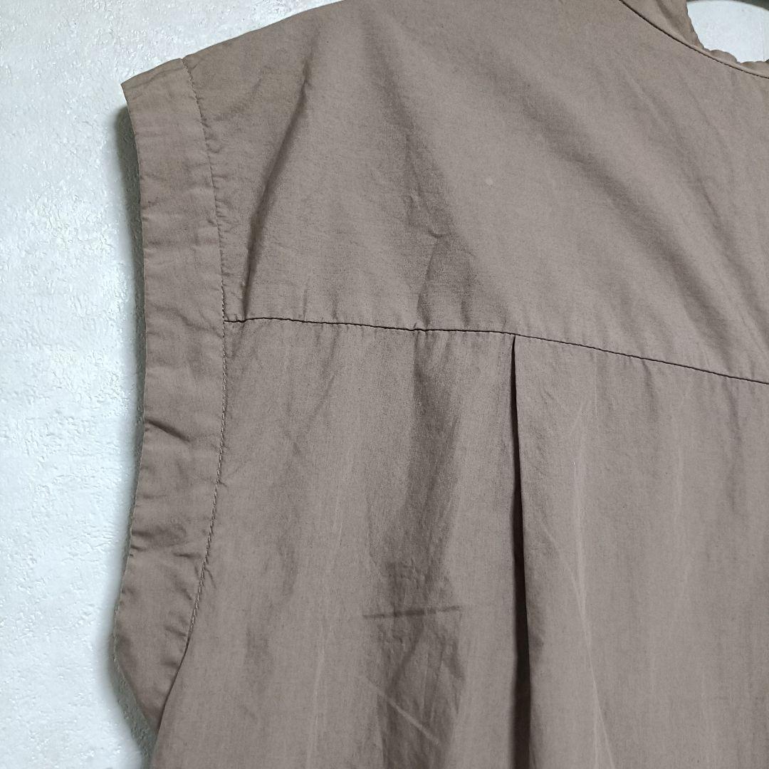 美品♪エイトン COTTON LAWN FLARED JUMPSUITベージュ