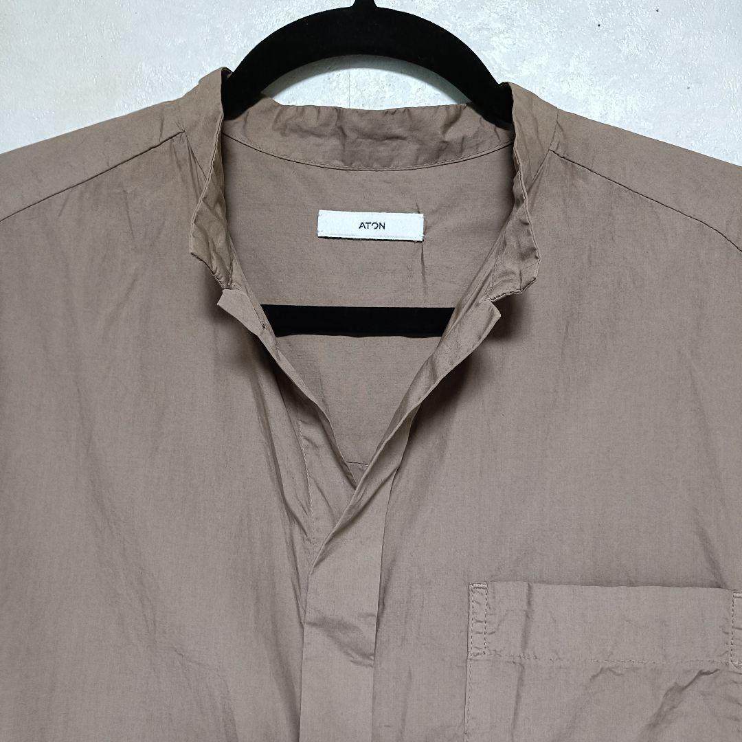 美品♪エイトン COTTON LAWN FLARED JUMPSUITベージュ