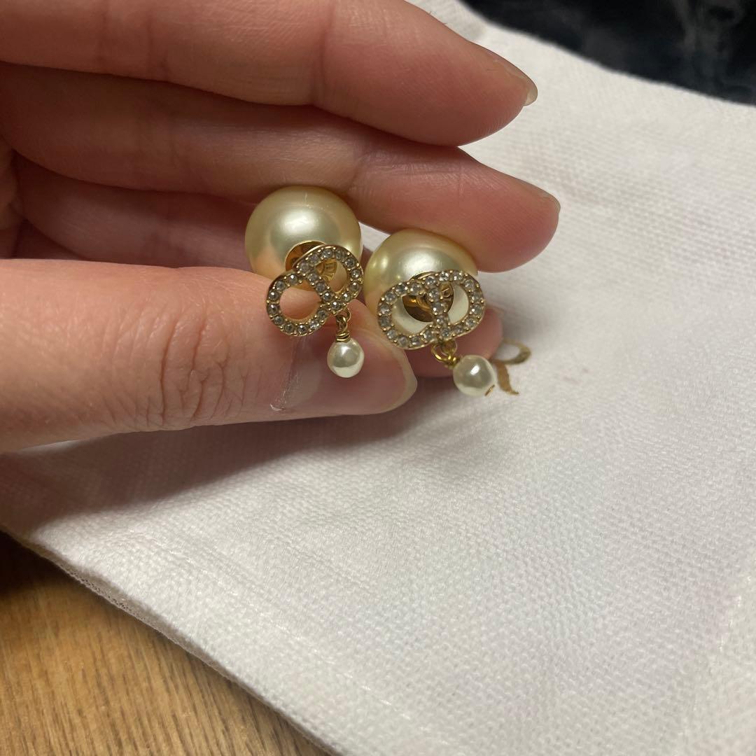 Dior Tribales パール ピアス ディオールトライバル
