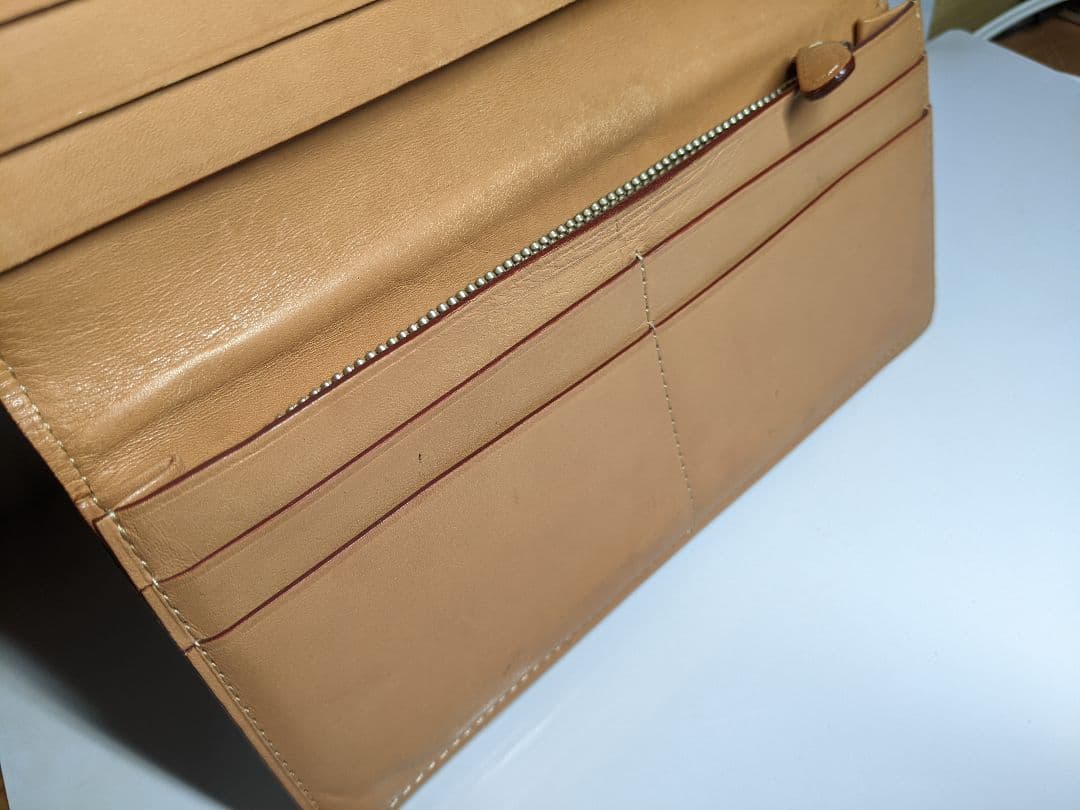 GANZO ガンゾ コードバン ファスナー 小銭入れ 付き 長財布 皮革 国産