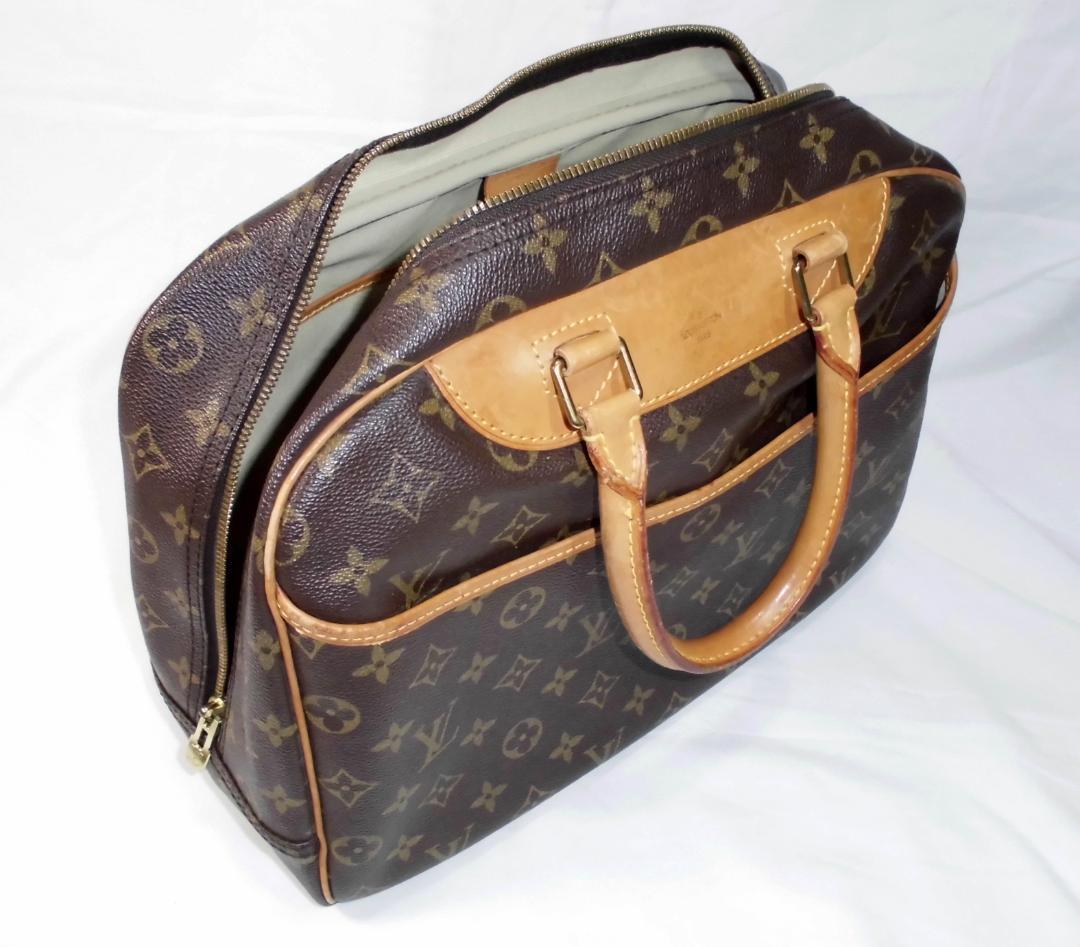ご*！様 LOUIS VUITTON モノグラム ドーヴィル ハンドバッグ　M4