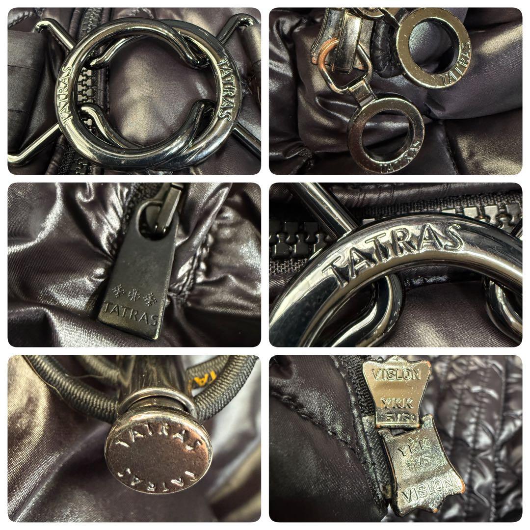 美品 TATRAS PALMA 2way Aライン フレア ロングコート 黒M